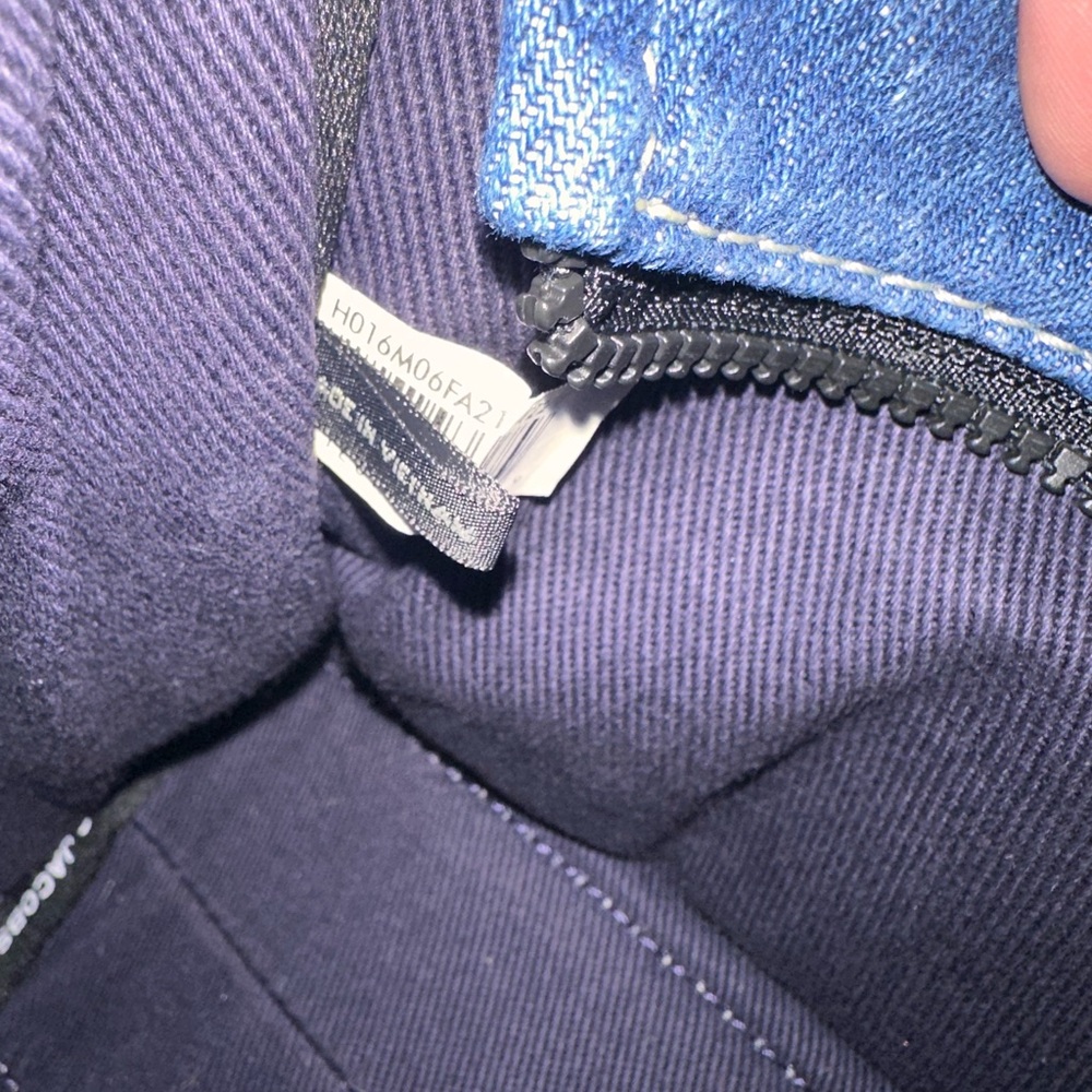 Marc Jacobs Blue Denim Mini Tote Bag - Picture 5 of 6